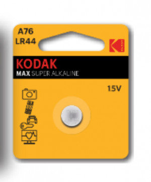 KODAK BATERIE ALKALICZNE A76 LR44 BLISTER 1 SZT.