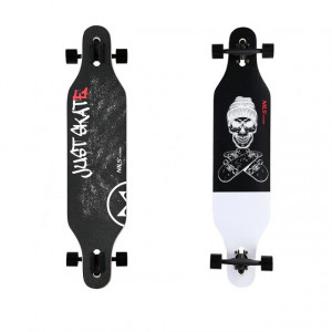 Longboard NILS EXTREME Skull2 Wood Skate