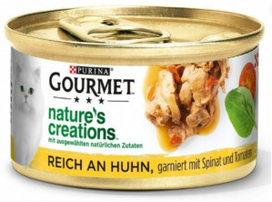 GOURMET Nature's Creation - mokra karma dla kota - 85g