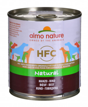 ALMO NATURE Classic Dog Beef wolowina puszka 290g