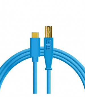 DJ TECHTOOLS - Chroma Cable USB-C- niebieski