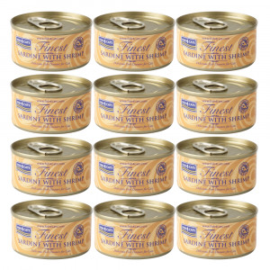 FISH4CATS Sardynka z krewetkami - mokra karma dla kota - 12x70g