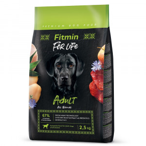 FITMIN For Life Adult - sucha karma dla psa - 2,5 kg