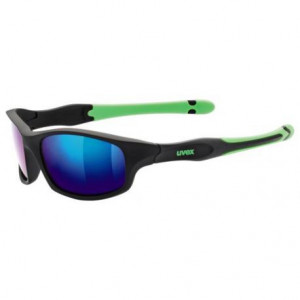 Okulary dziecięce Uvex Sportstyle 507 czarny mat zielon