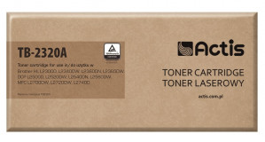 Actis TB-2320A Toner do drukarki Brother, Zamiennik Brother TN-2320; Standard; 2600 stron; czarny.