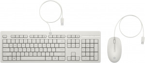 Klawiatura + mysz HP 225 Wired Mouse and Keyboard Combo White 86J24AA