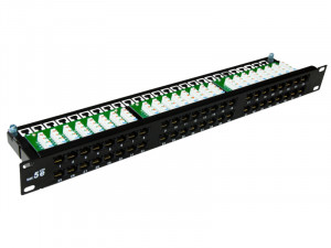 ALANTEC Patch panel UTP 48 portów LSA kat.5e, 1U