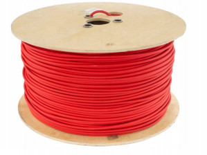 Kabel solarny 6 mm /czerwony / szpula 500m