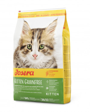 JOSERA Kitten grainfree - sucha karma dla kota - 10kg + 2kg GRATIS!