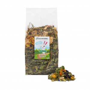 FACTORYHERBS Nie byle badyle - sucha karma dla królika - 500 g