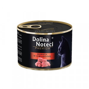 DOLINA NOTECI Premium bogata w cielęcinę - mokra karma dla kota - 185 g