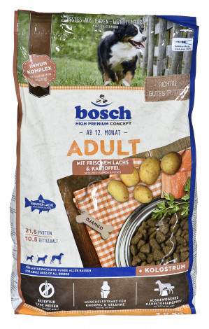 BOSCH Adult Fresh Salmon & Potato - świeży łosoś i ziemniaki 3kg