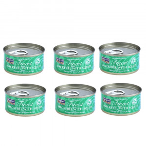 FISH4CATS Makrela z kałamarnicą - mokra karma dla kota - 6x70g