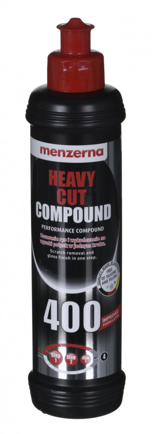 Menzerna Heavy Cut Compound 400 250ml - pasta polerska