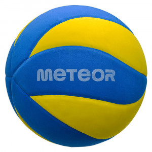 Piłka do siatkówki Meteor Eva niebiesko-żółta rozm. 5 10070