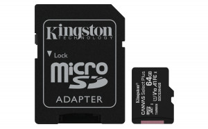 KINGSTON microSDXC Canvas Select Plus 100R + ADP