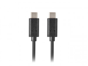 LANBERG KABEL USB-C 2.0 M/M 1M (CZARNY)