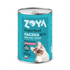 ZOYA Superfood Puppy Kaczka - mokra karma dla psa - 400g