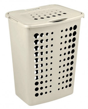 Kosz na bieliznę Curver VICTOR 40L Kremowy