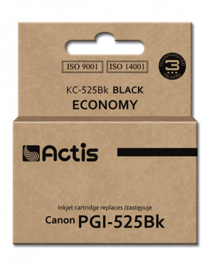 Actis KC-525Bk Tusz do drukarki Canon, Zamiennik Canon PGI-525GBK; Standard; 20 ml; czarny.