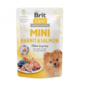 BRIT Care Mini Rabbit&Salmon - mokra karma dla psa - 85g