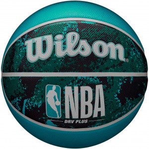 Piłka do koszykówki Wilson NBA DRV Plus Vibe czarno-niebieska rozm. 5 WZ3012602XB5