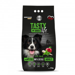 BIOFEED Tasty Dogs Life Adult Medium & Large With Lamb - sucha karma dla psa - 12kg