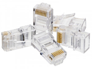 ALANTEC RJ45 wtyk STANDARD(drut+linka) UTP kat.5e op=100szt