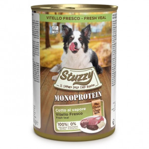 STUZZY Monoprotein Cielęcina - mokra karma dla psa - 400g