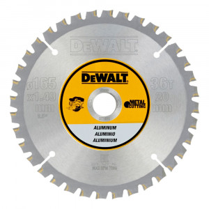 Tarcza pilarska 165x20 DT1911 DEWALT