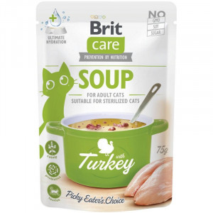 BRIT Care Soup Indyk - zupa dla kota - 75g