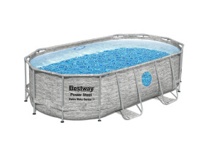 Bestway 56714 Basen stelażowy Power Steel Swim Vista Series 427x250x100