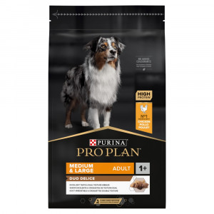 PURINA Pro Plan Duo Delice Medium&Large Adult - sucha karma dla psa - 10 kg