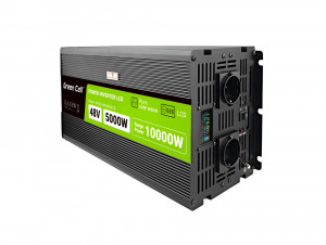 GREEN CELL PRZETWORNICA LCD 48V 5000W/10000W SINUS