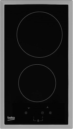 Płyta ceramiczna BEKO HDMC 32400 TX (elektryczna/ 2 pola elektryczne/ czarna/ 3000W)