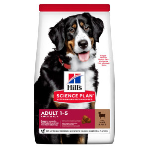 HILL'S Canine Adult Large Breed Lamb & Rice 14kg- sucha karma dla psa