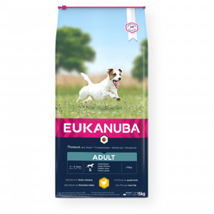 EUKANUBA Active ADULT SMALL BREED Bogata w świeżego kurczaka - sucha karma dla psa - 15 kg