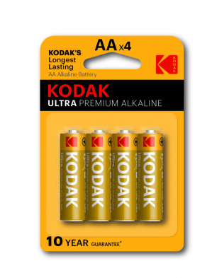 KODAK BATERIE ALKALICZNE ULTRA AA LR6 4 SZT.