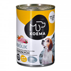 Koema Bogata w królika mokra karma dla psa 400g