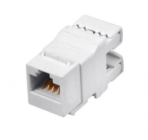 Gniazdo keystone RJ45 UTP kat.6 Q-lantec