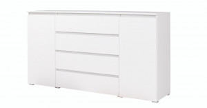 Komoda 2D4S C6 H.97x184x41 COCO biały mat