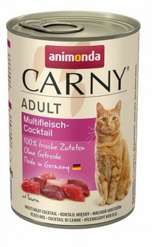 ANIMONDA Carny Adult Multi koktajl mięsny - mokra karma dla kota - 400g