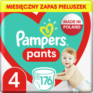 Pampers Pieluchomajtki PANTS 4 Maxi 176 szt