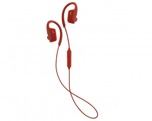 Słuchawki JVC HAEC30BT-RE (dokanałowe, bezprzewodowe, z wbudowanym mikrofonem, czerwone)
