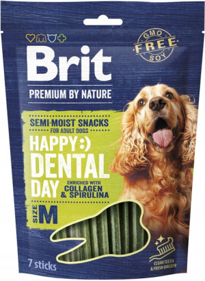 BRIT Premium Dog Snack Dental M - przysmak dla psa - 180g
