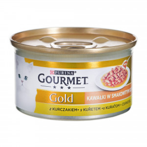 Gourmet Gold Sauce Delights mokra karma dla kota z kurczakiem 85g