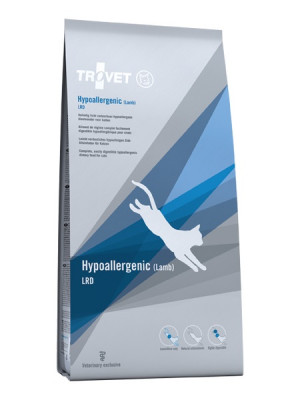 TROVET Hypoallergenic LRD z jagnięciną - sucha karma dla kota - 3 kg