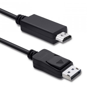 Qoltec DisplayPort v1.1 męski | HDMI męski | 1080p | 2m