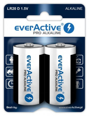 EVERACTIVE BATERIE ALKALICZNE PRO EVLR20-PRO