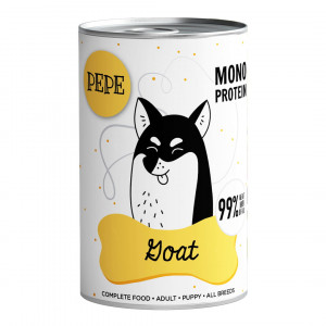 PAKA ZWIERZAKA Pepe Koza - mokra karma dla psa - 400g
